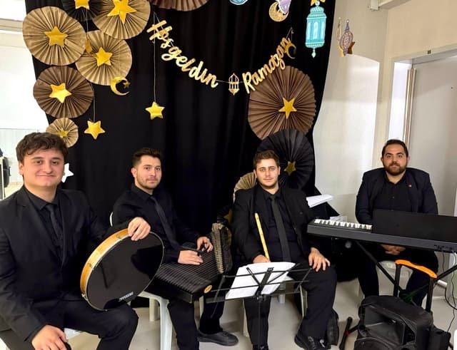 Aneva orkestra kadrosu organizasyon sahnesinde